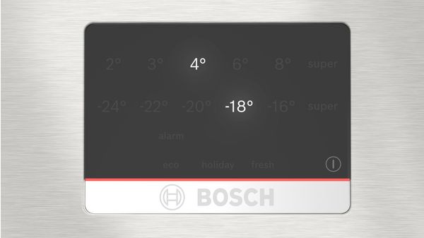Serie 6 Kombinerad kyl/frys 203 x 60 cm Borstat stål med anti-fingerprint, Total No Frost KGN39AICU KGN39AICU-4