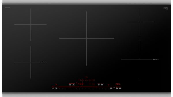 800 Series Induction Cooktop 36'' Black, surface mount with frame NIT8660SUC NIT8660SUC-1