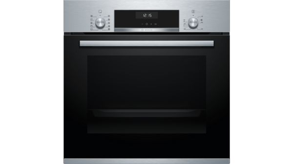 Series 4 built-in oven 60 x 60 cm Stainless steel HBJ538ES0M HBJ538ES0M-1