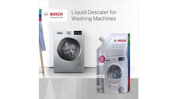 Bosch  Liquid Descaler for Washing Machine - 200ml (Pouch) 17006243 17006243-4