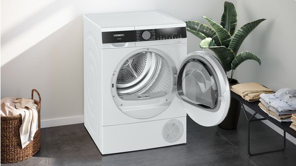 iQ500 Kondenstørretumbler med varmepumpe 9 kg Hvid WQ45G2AIDN WQ45G2AIDN-4