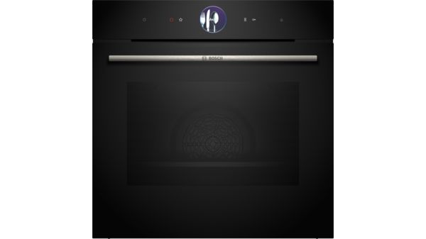 Series 8 Built-in oven with added steam function 60 x 60 cm Black HRG7764B1B HRG7764B1B-1