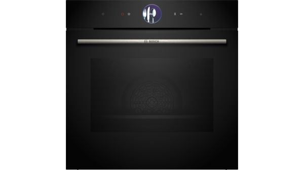 Series 8 Built-in oven with steam function 60 x 60 cm Black HSG7361B1 HSG7361B1-1
