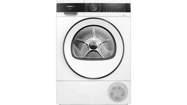 iQ500 Kondenstørretumbler med varmepumpe 9 kg Hvid WQ45G2AIDN WQ45G2AIDN-1
