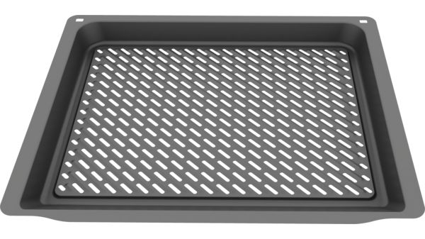 Grill tray AirFry tray, 35 x 455 x 375 mm, anthracite enamelled 17007163 17007163-1