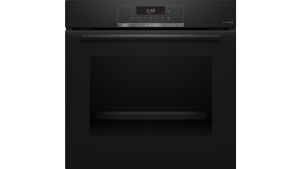 Serie 4 Multifunctionele oven met toegevoegde stoom 60 x 60 cm Zwart HRA4720B0 HRA4720B0-1