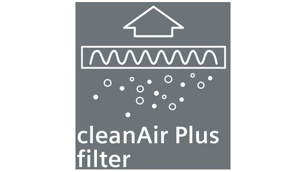 Clean Air Plus kolfilter (utbytesfilter) 17005507 17005507-3