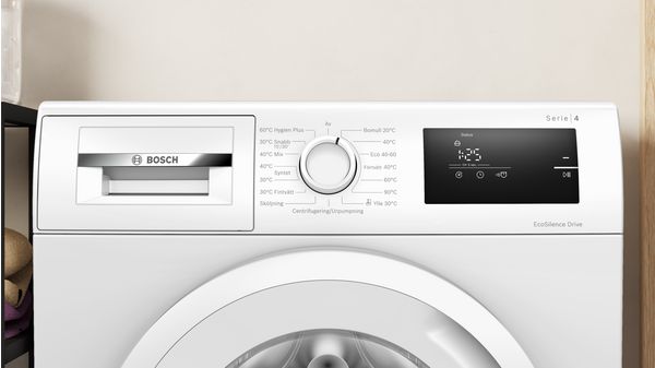 Serie 4 Tvättmaskin, frontmatad 8 kg 1400 v/min WAN28006SN WAN28006SN-2