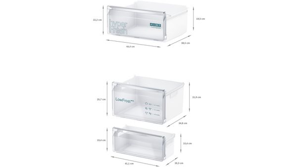 B-vara -iQ300 Integrerad kyl/frys 177.2 x 54.1 cm Platta gångjärn KI87VVFE1-B KI87VVFE1-B-6