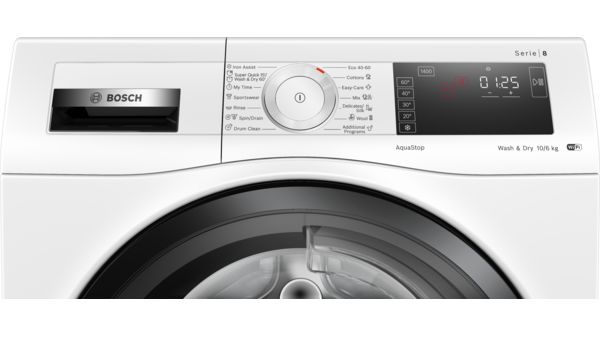 Seria 8 Mașina de spălat rufe cu uscător 10/6 kg 1400 rpm WDU8H543EU WDU8H543EU-3
