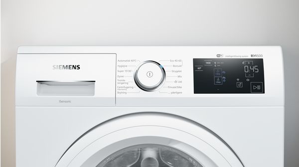 iQ500 Tvättmaskin, frontmatad 9 kg 1400 v/min WM14UPI0DN WM14UPI0DN-2