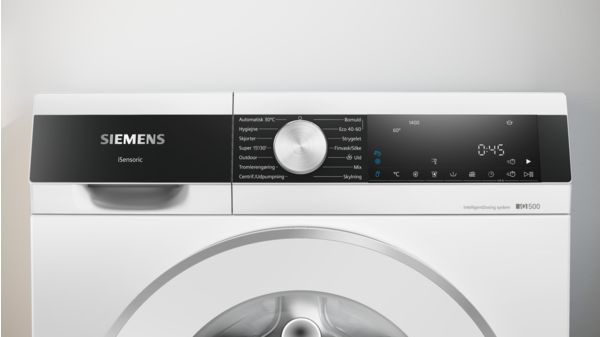 iQ500 Tvättmaskin, frontmatad 9 kg 1400 v/min, Vit WG44G2ACDN WG44G2ACDN-3