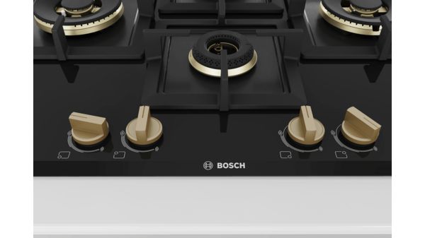 Series 6 Gas hob 75 cm Tempered glass, Black PNI7B6F20I PNI7B6F20I-2