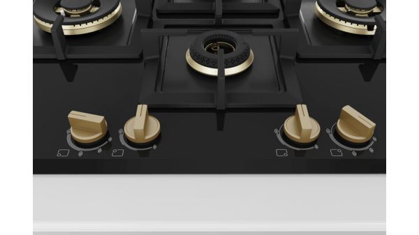 Series 6 Gas hob 75 cm Tempered glass, Black PNI7B6G20I PNI7B6G20I-3