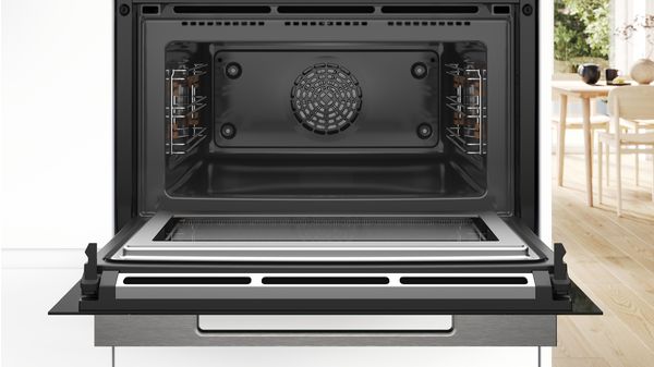 Serie 8 Compacte oven met magnetron 60 x 45 cm Zwart CMG7761B1 CMG7761B1-3