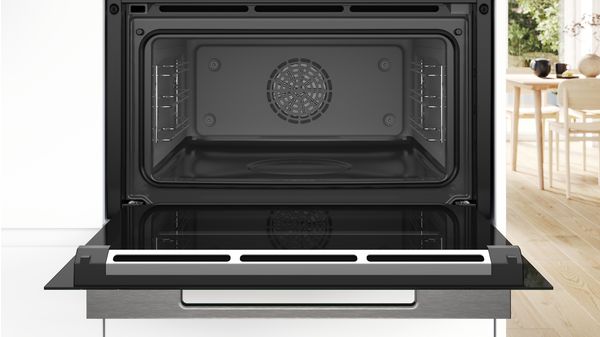 Series 8 Built-in compact oven with steam function 60 x 45 cm Black CSG7584B1 CSG7584B1-3