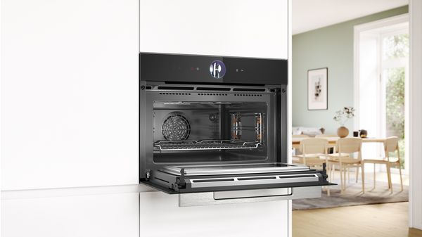 Serie 8 Compacte oven met microgolffunctie 60 x 45 cm Zwart CMG7761B1 CMG7761B1-4