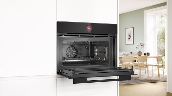 Serie 8 Compacte oven met microgolffunctie 60 x 45 cm Zwart CMG9241B1 CMG9241B1-4