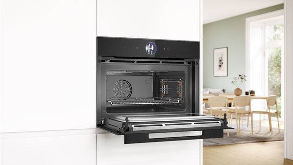 Serie 8 Compacte oven met magnetron 60 x 45 cm Zwart CMG9361B1 CMG9361B1-4