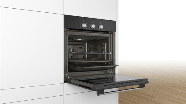 Series 2 Built-in oven 60 x 60 cm Black HBF031BA0I HBF031BA0I-4