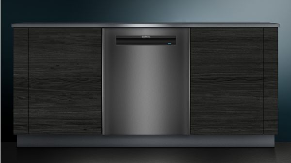 iQ300 Underbyggd diskmaskin 60 cm Black inox SN13EC79CS SN13EC79CS-2