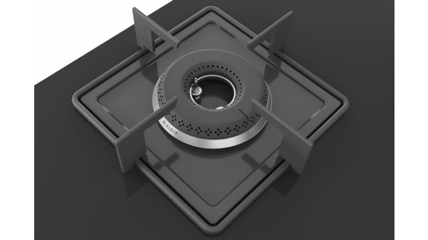 Series 4 Gas hob 75 cm Tempered glass, Black PND7B6B10I PND7B6B10I-5