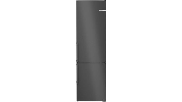 Serie 4 Vrijstaande koel-vriescombinatie met bottom-freezer 203 x 60 cm Zwart geborsteld staal AntiFingerprint KGN39OXBT KGN39OXBT-1