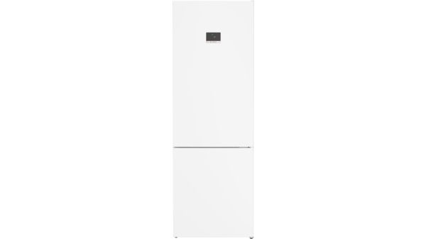 Series 4 Free-standing fridge-freezer with freezer at bottom 203 x 70 cm White KGN497WDFG KGN497WDFG-1