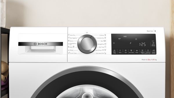 Series 6 washer dryer 10/6 kg 1400 rpm WNG254YCHK WNG254YCHK-2