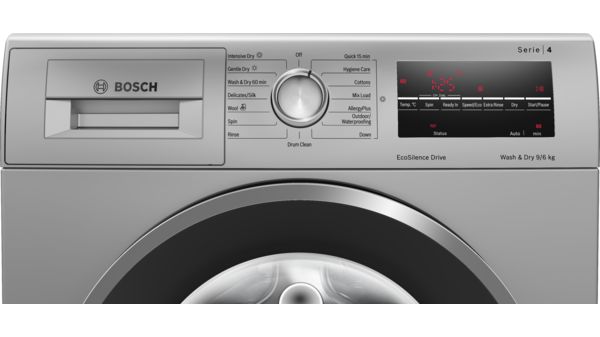 Series 4 washer dryer 9/6 kg 1400 rpm WNA14408IN WNA14408IN-3