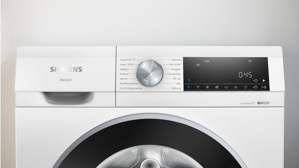 iQ500 Tvättmaskin, frontmatad 9 kg max. 1400 varv/min WG44G2ZBDN WG44G2ZBDN-3
