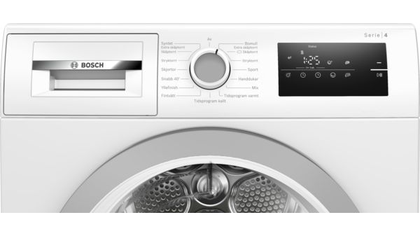 Serie 4 Värmepumpstumlare 8 kg WTH85VS6SN WTH85VS6SN-4