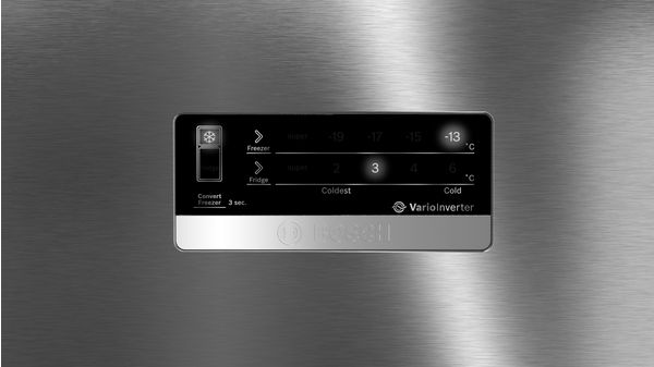 Series 4 free-standing fridge-freezer with freezer at top 187 x 67 cm CTC39K03NI CTC39K03NI-3