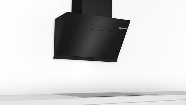 Series 4 wall-mounted cooker hood 90 cm Flat black DWKA98H60I DWKA98H60I-4
