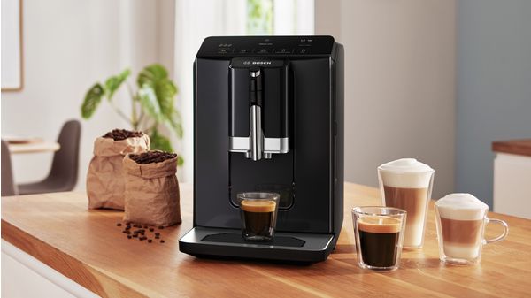 Série 2 Machine à café tout-automatique VeroCafe Noir lustré TIE20119 TIE20119-7