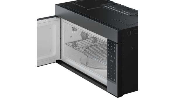 800 Series Over-The-Range Microwave 30'' Left SideOpening Door, Black Stainless Steel HMV8044U HMV8044U-6