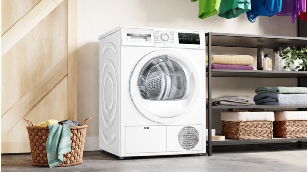 Serie 4 Secadora con bomba de calor 8 kg Blanco WTR85V92CL WTR85V92CL-2
