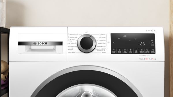 Series 6 Washer dryer 10.5/6 kg 1400 rpm WNG25401GB WNG25401GB-2