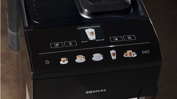 Helautomatisk kaffemaskin EQ500 classic Dagsljus silver, Pianosvart, Vattentank TP515R01 TP515R01-3