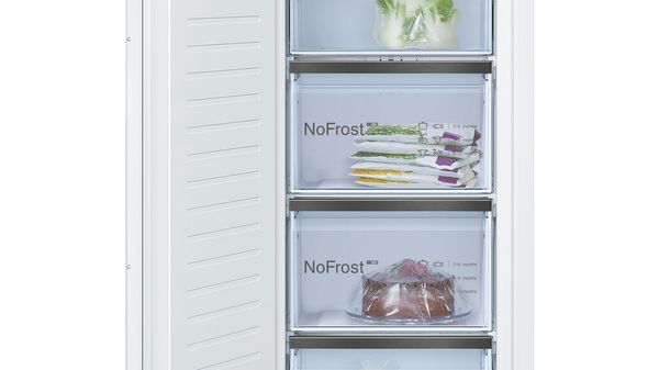 Series 8 built-in freezer 177.2 x 55.8 cm soft close flat hinge GIN81HD31I GIN81HD31I-4