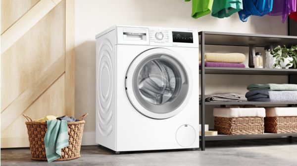 B-vara -Serie 4 Tvättmaskin, frontmatad 8 kg max. 1200 varv/min WAN2421CSNB WAN2421CSNB-5