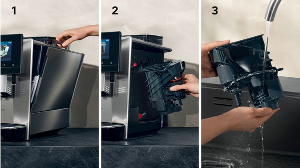 Helautomatisk kaffemaskin EQ900 plus Rostfritt stål, Vattentank TQ905RZ3 TQ905RZ3-10