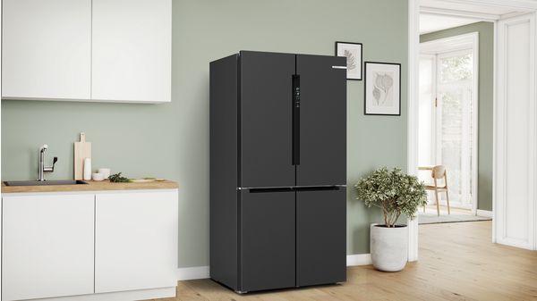 Series 6 French Door Bottom freezer, multi door 183 x 90.5 cm Black stainless steel KFN96AXEAA KFN96AXEAA-3
