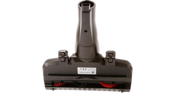 Electric nozzle Bosch; black; click-connection; plastic sole; with brush roller; with wheels 17007183 17007183-3