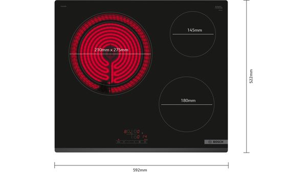 Serie 4 Placa vitrocerámica 60 cm sin perfiles PKK631BB8E PKK631BB8E-5