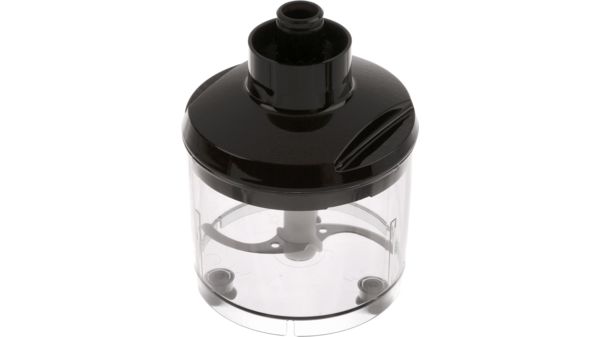 Universal cutter Chopper-set w. blade, transmission (black), bowl (approx. 500ml) 12043110 12043110-1