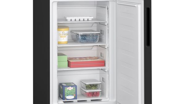 Series 2 Free-standing fridge-freezer with freezer at bottom 182.4 x 55 cm Black KGN27NBEAG KGN27NBEAG-4