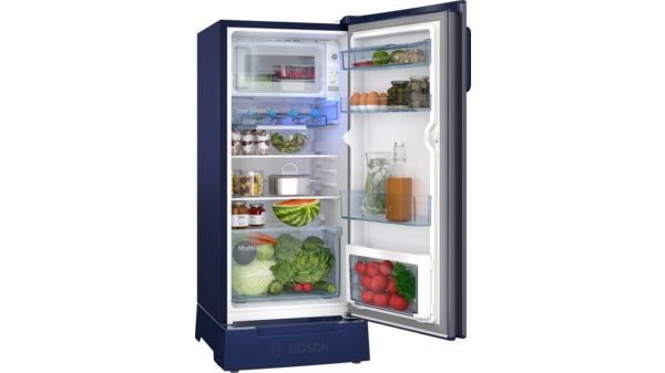 Series 4 free-standing fridge 128.7 x 53.8 cm Mid night blue CST18U14PI CST18U14PI-2