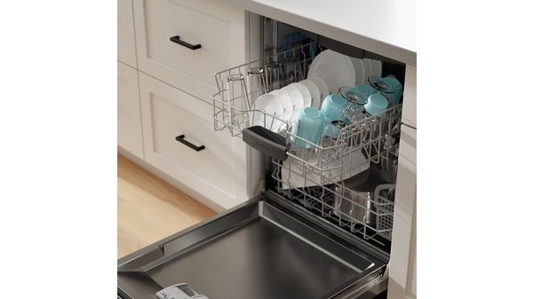 Bosch SHS53CD5N 24 300 Series 46 dBA Dishwasher with Standard 3rd R