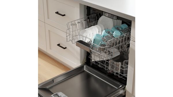 Bosch SHP78CM5N 24 Inch Fully Integrated Built-In Smart Dishwasher with 16  Place Setting Capacity, 8 Wash Cycles, Flexible 3rd Rack, 42 dBA,  PrecisionWash® with PowerControl™ and Home Connect®: Stainless Steel
